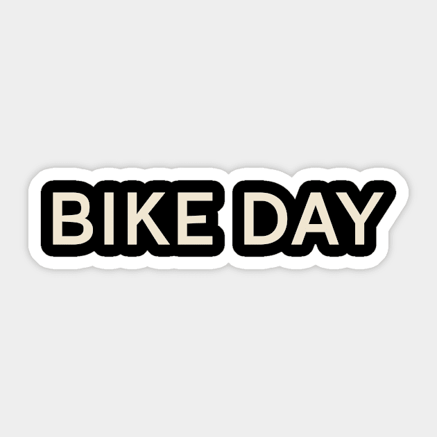 Bike Day On This Day Perfect Day Sticker by TV Dinners